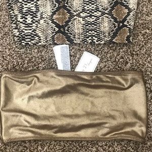 Forever 21 tube top bundle of 2